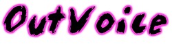 OutVoice LOGO. GLBT Musicians top 40 ranking charts!