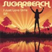 SUGARBEACH "I Just Love Girls" CD cover and link to their website.